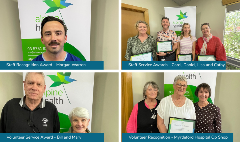 collage of award recipients