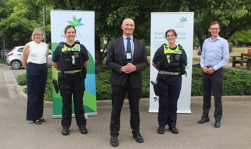 Family violence support alpine health partnering with Victoria Police